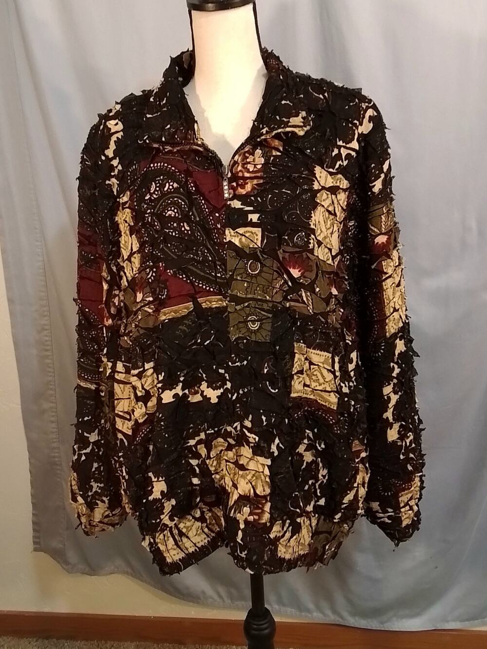 A.D.S. ( American Designer Styles) Scrapy artistic jacket